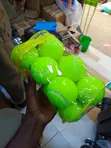 12 Bright Green Training Tennis Balls - 2
