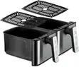 Raf 2000W Dual Basket Air Fryer 10L - 4
