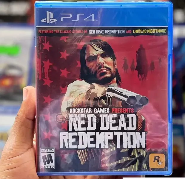 Red Dead Redemption PS4 Game CD - 1