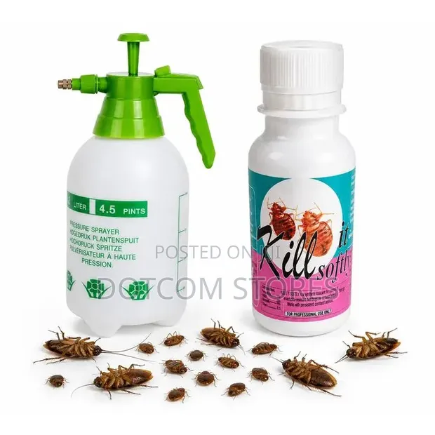 Bedbugs & Cockroaches Killer 100ml + 2L Spray Pump - 1