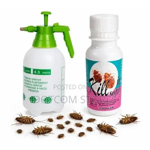 Bedbugs & Cockroaches Killer 100ml + 2L Spray Pump