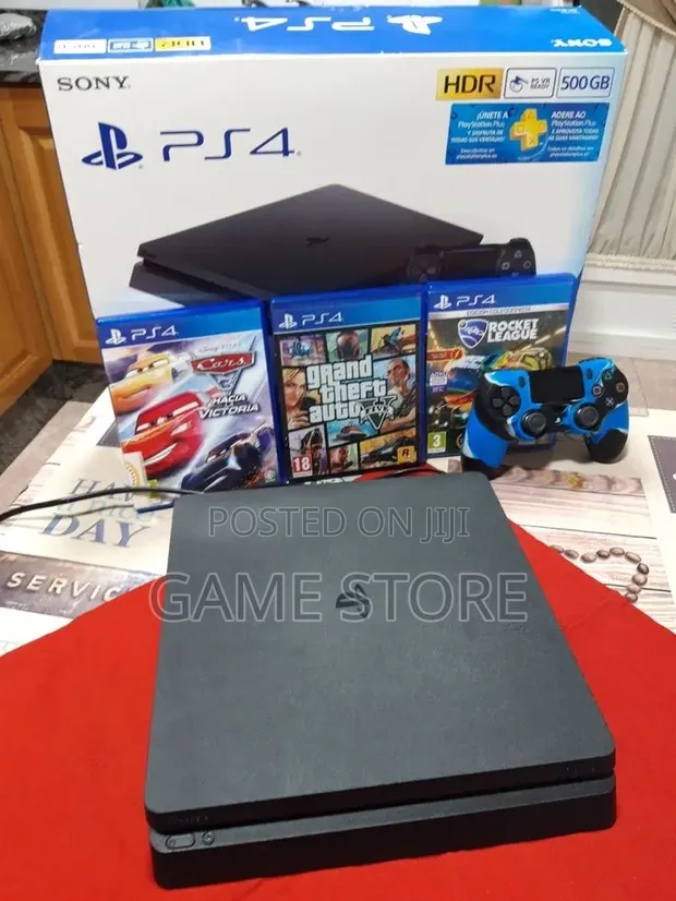 Chipped PS4 Slim Console - 1