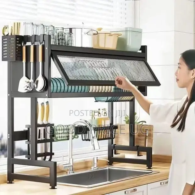 Over-the-Sink Dish Drying Rack - 1