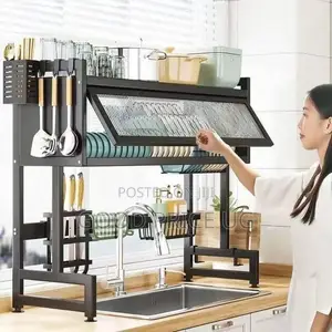 Over-the-Sink Dish Drying Rack