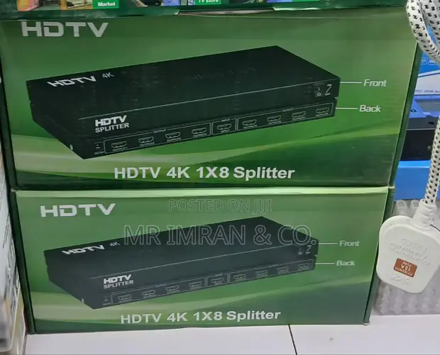 HDTV 1x8 HDMI Splitter - 4K Ultra HD - 1