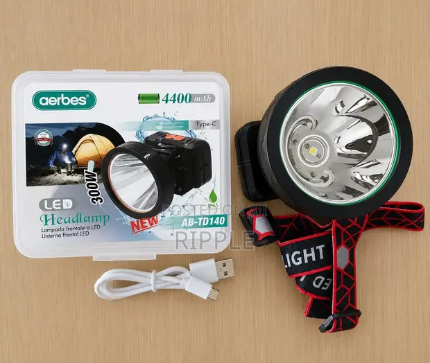 Aerbes AB-TD140 Rechargeable LED Headlamp - 1