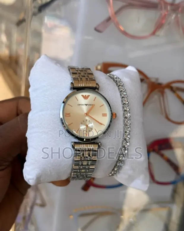 Emporio Armani Two-Tone Stainless Steel Watch - 1