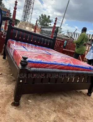 Wooden Bed Frame - Black