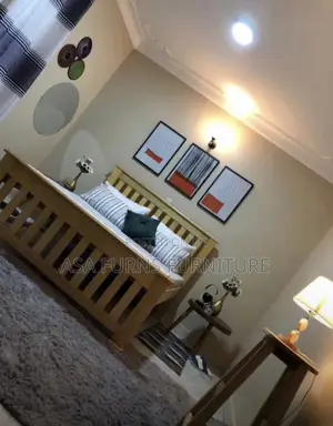 Hardwood 5x6 Bed Frame - Brand New