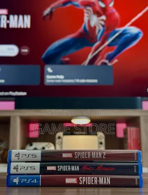 All Spiderman Games for PS4 and PS5