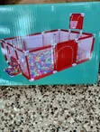 Happy Game Portable Baby Playpen with Basketball Hoop - 1