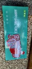 Happy Game Portable Baby Playpen with Basketball Hoop - 3