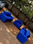 Brand New Sofa Set - Blue - 1