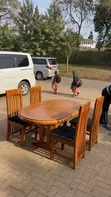 Brand New Oval Dining Set - Seats 4 - 2