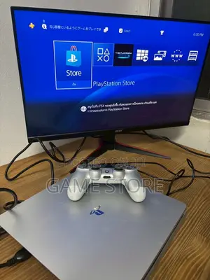 PS4 Slim Console with 12 Games & 2 Controllers