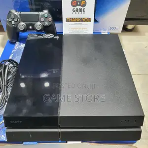 PS4 Standard Console with 12 Games & 2 Controllers