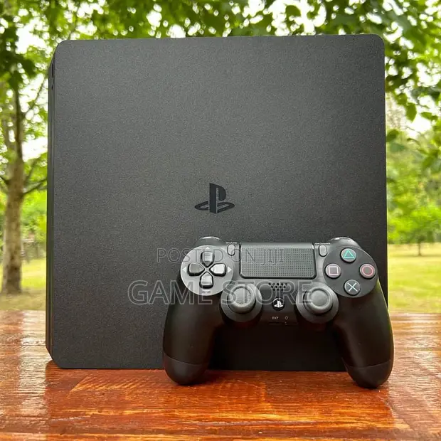 PS4 Slim Console with 12 Games & 2 Controllers - 1
