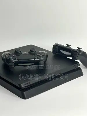PS4 Slim Console with 12 Games & 2 Controllers