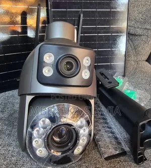 AOV 90x Zoom Solar Camera with 2 Lenses & 2 Panels - Full HD