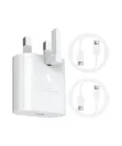 White Samsung 45W Travel Adapter - Super Fast Charging - 2