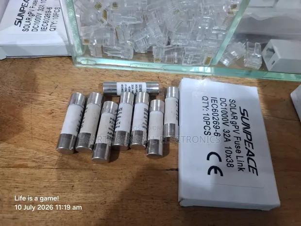 GPV Solar DC Fuse Links 1000V 32A - 1
