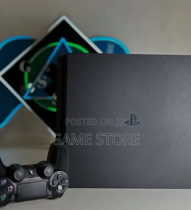 PS4 Slim Console with 12 Games & 2 Controllers - 1