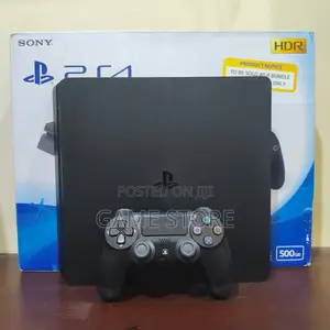 PS4 Slim Console with 12 Games and 2 Controllers