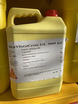 Sika Viscocrete GL 3889 Concrete Admixture - 5 Liters