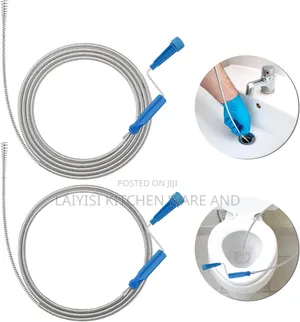 Bendable Sink Pipe Drain Cleaner Spiral