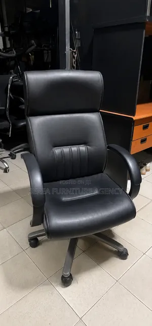 Pure Leather Executive Recliner Office Chair