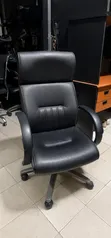Pure Leather Executive Recliner Office Chair - 1