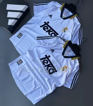 Real Madrid 1999/2000 Retro Home Football Shirt