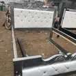 5x6 Bed with Golden Buttons - 1