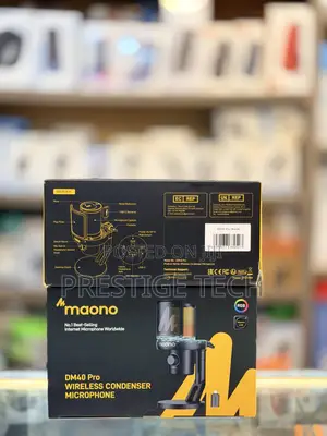 Maono DM40 Pro Wireless & USB Condenser Gaming Microphone