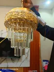 Brand New 300mm 3-in-1 Crystalline Glass Chandelier - 1