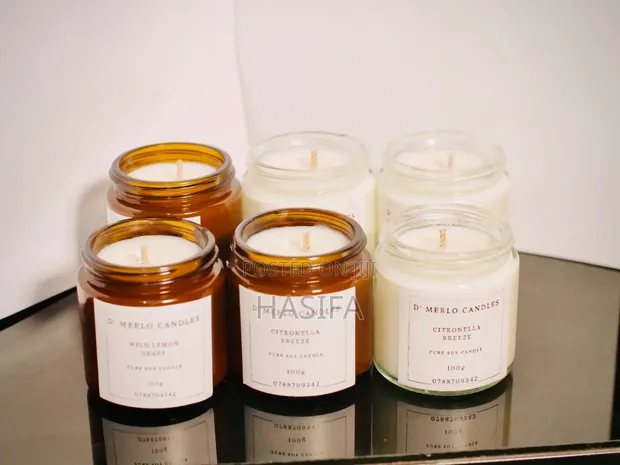 Scented Mosquito Repellent Candles - 1