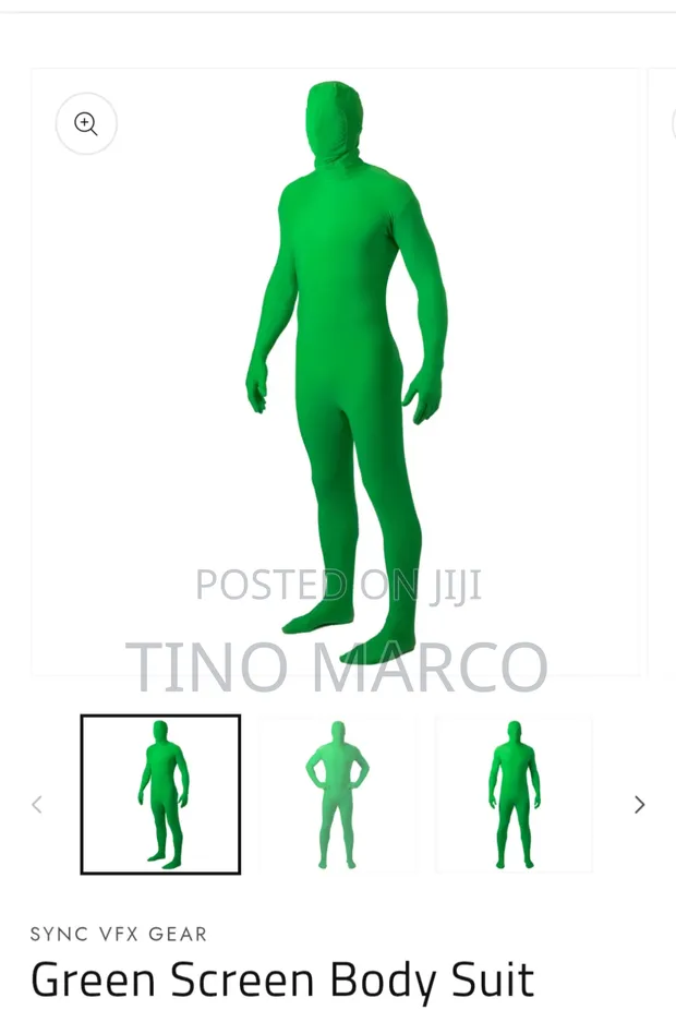 Green Screen Costume for Photography & Videography - 1