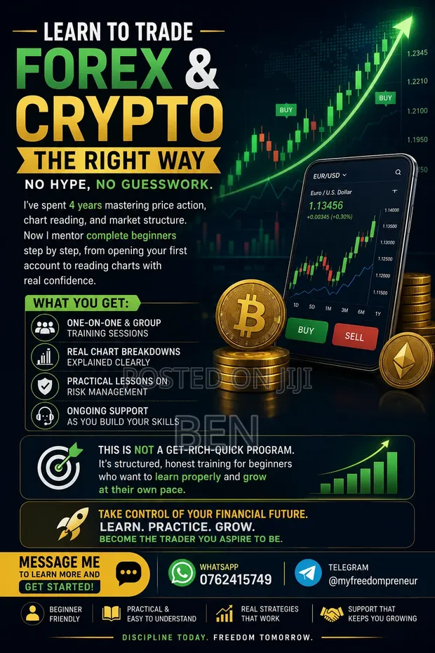 Forex & Crypto Trading Mentorship - 1