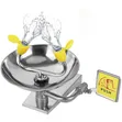Stainless Steel Emergency Shower with Eye Wash Sink - 2