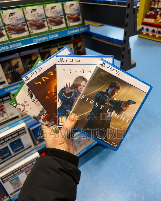 Pragmata and Saros PS5 Game CDs - 1
