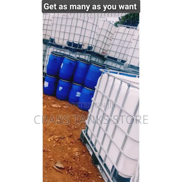 1000L White Water Tanks (Used) - 1