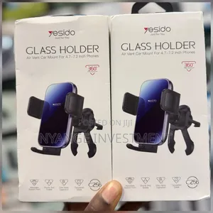 Yesido C256 Premium Tempered-Glass Gravity Car Phone Holder