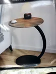 Wood-Mode Oval Coffee Table - Brown - 3