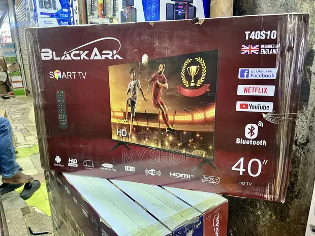 New 40" Smart TV with Free Wall Mount - 1