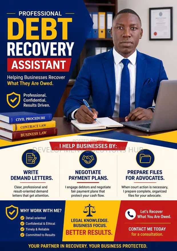 Debt Recovery Assistant - Development Solutions Hub (U) Ltd - 1