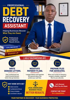 Debt Recovery Assistant - Development Solutions Hub (U) Ltd