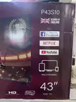 Blackark 43" Smart TV with Free Wall Mount - 1