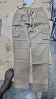 Men's Premium Tapered Cargo Pants - Stretch Cotton - 4