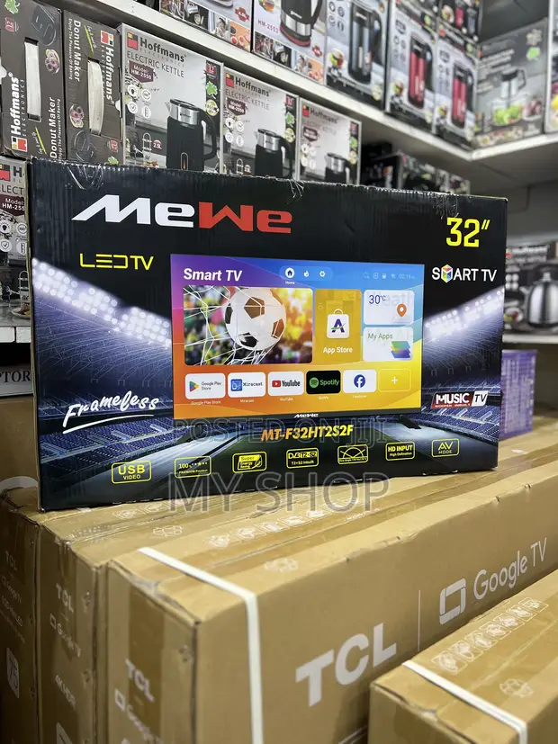 Mewe Brand New 32" Smart TV - 1