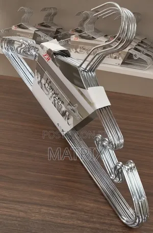 Stainless Steel Hangers (10 Pieces)